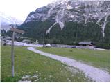 Rifugio Pederü - Lago di Limo